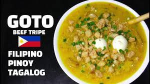 A goto statement in c programming provides an unconditional jump from the 'goto' to a labeled statement in the same function. Goto Beef Tripe Pinoy Recipes Congee Tagalog Recipes Youtube