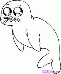 Download free seal coloring pages for preschoolers picture. Baby Seal Coloring Pages Coloring Home