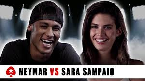 Sampaio appeared in three victoria's secret fashion shows between 2013 and 2015 and was named a victoria's secret angel in april 2015. Neymar Jr Vs Sara Sampaio I M Very Unpredictable Pokerstars Duel Pokerstars Youtube