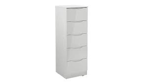 Find content updated daily for tall boy drawers Buy Legato 5 Drawer Tallboy Grey Gloss Chest Of Drawers Argos