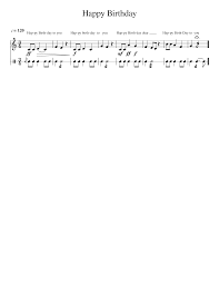 Who would have thought baby shark would become such a big hit! Happy Birthday Sheet Music For Snare Drum Xylophone Percussion Duet Musescore Com