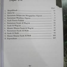 Bacaan dengan terjemahan bahasa malaysia. Fadhilah Dan Khasiat Surat Yasin Al Waqiah Dan Al Mulk Mi 107 Halaman Shopee Indonesia