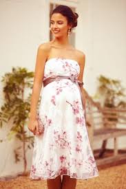 Bandeau Umstandskleid Cherry Blossom Umstandskleid Umstandsmode Umstandsmode Kleider