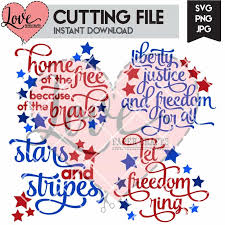 Description this is an instant download file. Fourth Of July Svg Titles Love Paper Crafts