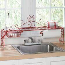 Scrolling Over The Sink Shelf Shelves Over Kitchen Sink Home Kitchens Sink Shelf