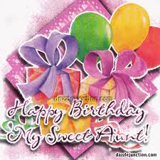 Birthday Wishes Happy Birthday Wishes Aunty Gif