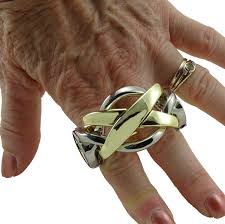 We use only the highest quality 925 sterling silver, 10k, 14k, and 18k gold, and. Hanayama Cast Ring Puzzle Ring Mr Puzzle