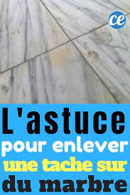 Comment protéger le marbre blanc, en prévention. Taches Sur Du Marbre Comment Du Bicarbonate Peut Les Enlever