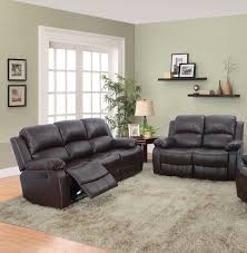 Made in china, the buckley includes one sofa, one loveseat, and one recliner, each comprised of a sturdy metal and wood frame padded with layers of. Red Barrel Studio Hartranft 2 Piece Faux Leather Reclining Living Room Set Reviews Wayfair