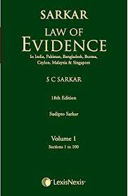 Law notes with reference to nota marinah (uitm alumni) and lecture notes. 9789351430858 Law Of Evidence In India Pakistan Bangladesh Burma Ceylon Malaysia Singapore Abebooks Sarkar 9351430855