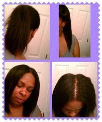 Bottom Right Pic Left Side Blow Dried Right Side Air Dried Relaxed Hair Journey Relaxed Hair About Hair