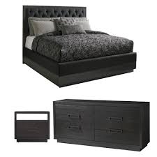 This stunning bedroom set from our king louis collection is hand crafted by artisans who are among the world's most talented in the modern world. Luxury Black Bedroom Sets Perigold