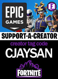 Epic games is expanding the affiliate program that began with fortnite to apply to every single game on the epic games store. Cjayride New Creator Tag Code Cjaysan When You Facebook