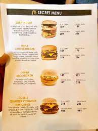 A mcdonald's secret menu actually exists in the uk. Mcdonalds Secret Menu Mcdo Philippines Secret Menu Mcdonalds Secret Menu Fast Food Menu