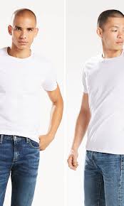 Download Slim Fit Crewneck Tee Shirt 2 Pack White Levi S Us