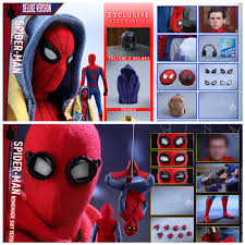 The figure features what hot toys calls a newly developed peter parker head sculpt. Hot Toys Spiderman Homecoming Tech Suit Homemade Suit Toys Games Bricks Figurines On Carousell