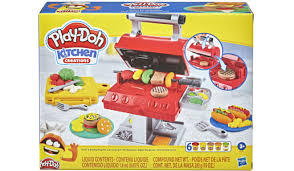 Play dough sets can be a great way for your child to have fun. Hasbro Play Doh Modelling Clay Set Kitchen Creations Grill And Stamp Modeling Photopoint