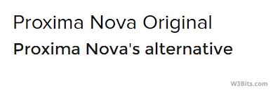 Moreover, you can embed it to your website . Proxima Nova Alternative 3 Lookalike Google Fonts 2020