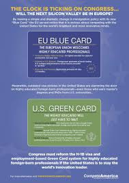 The employment based category is broken down into 5 categories. Eu Blue Card Vs Us Green Card Advertisement From Compete America Download Scientific Diagram