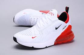 Unisex Nike Air Max 270 Flyknit White University Red Bv2523 100 Men S Women S Running Shoes Nikeshoeszone Com