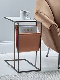 Marble Side Table With Magazine Rack In 2020 Contemporary Side Tables Furniture Luxury Furniture