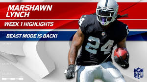 Skip to main contentskip to filtersskip to filtersskip to footer Beast Mode In Oakland Marshawn Lynch S Debut Raiders Vs Titans Nfl Wk 1 Player Highlights Youtube