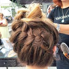 Chignon Tresse Sur Cheveux Ombres Par Myriam Combe Du Salon De Coiffure Eric Leturgie A Salon De Provence Coiffure Coiffure Mariee Chignon Coiffure Chignon