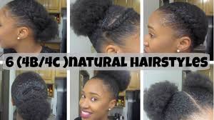 You love wearing short hair, but you want to change your look. 6 Natural Hairstyles On Short Medium Hair 4b 4c Youtube Natural Hair Styles Easy Short Natural Hair Styles 4c Natural Hair