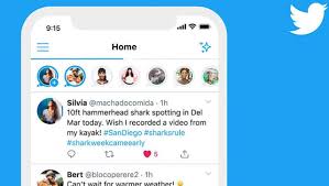 People holding mobile phones are silhouetted against a backdrop projected with the twitter logo in this illustration picture. How To Create And Post Fleets On Twitter Techbriefly