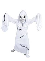 Fantasma trasparente fantastico della donna bianca. Costume Da Fantasma Regaliperbambini Org
