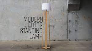 Crafts, diy projects and recreating expensive decor items for less and putting them together is my kinda thing. Diy Modern Floor Standing Lamp Youtube