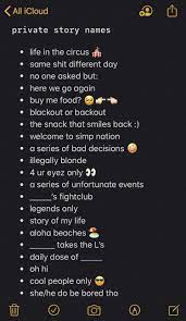 The stories we usually share on snapchat are visible to everyone. 42 Best Private Story Names For Snapchat Ideas Names For Snapchat Snapchat Names Instagram Quotes Captions