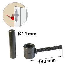 Gond Chimique Acier Prepeint H 80x Diam 14 Mm Leroy Merlin