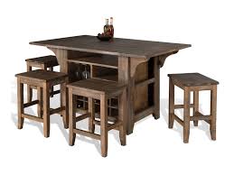 puebla kitchen island with drop leaves