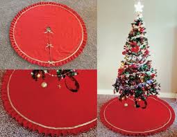 Diy Christmas Tree Skirt Tutorial Diy Christmas Tree Skirt Christmas Tree Skirt How To Make Christmas Tree