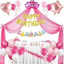 We did not find results for: Amazon Com Golray Princess Party Supplies Birthday Decorations For Girls 33 Balloons Tulle Backdrop Bowknot Gold Happy Birthday Balloons Banner Sash Star Heart Crown Balloon For Pink Gold Party Decoration Toys Games