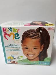 There is not a product i would not take their word for. Just For Me No Lye Conditioning Creme Relaxer Kit Kids Regular Relaxer Creme Conditioner