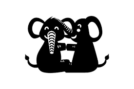 Baby Elephant Svg Cut File Free Svg Cut Files Create Your Diy Projects Using Your Cricut Explore Silhouette And More The Free Cut Files Include Svg Dxf Eps And Png Files