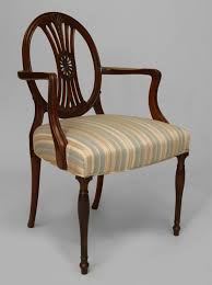 English Sheraton Mahogany Medallion Chairs Chair Chair Style Furniture Styles