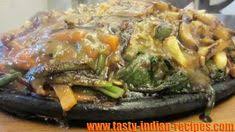 Continental Veg Sizzler Recipe How To Make Continental Veg Sizzler Sizzler Recipes Chilli Paneer Veg Dishes