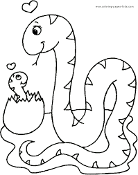 Use regular white printer paper when you print these coloring pages. Animal Colouring Snake Total Update