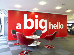 Pin By Myoffice Products On The Office Modern Office Interiors Office Wall Design Office Lobby Design