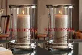 Candles & holders jetzt bestellen! Nuevo Toscano Grande En Plata Huracan Vela Titular Moderno Niquel Set 2 Ebay