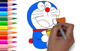 Find out more with myanimelist, the world's most active online anime and manga community and database. How To Draw Color Doraemon Eating Dorayaki Doraemon Coloring Page For Children Youtube