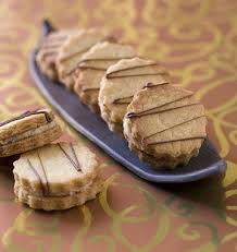 Sables Fourres A La Ganache Chocolat Blanc Cafe Recette Ganache Chocolat Blanc Alimentation Recette Biscuit
