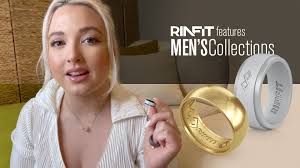 Rinfit Silicone Rings for Men 9mm Wide, 2mm Thick