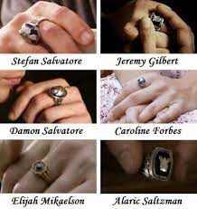 Pin By Lisa Gruszewski On The Vampire Diaries Vampire Diaries Jewelry Vampire Diaries Rings The Vampire Diaries 3