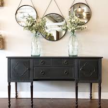 Painted With Behr Chalk Paint Vintage Painted Buffet Sideboard Painted Buffet Chalk Paint Furniture Furniture
