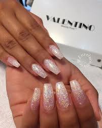Coffin Black Acrylic Nails With Glitter 43 Black Acrylic Nails Coffin Short The Ultimate Convenience Mswhomesolutions Com Flare Nails White Glitter Nails Prom Nails