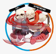 See more ideas about undertale, papyrus, undertale ships. Undertale Papyrus Sans Nyehehe Freetoedit Undertale Sans And Papyrus Fanart Transparent Png 750x718 Free Download On Nicepng